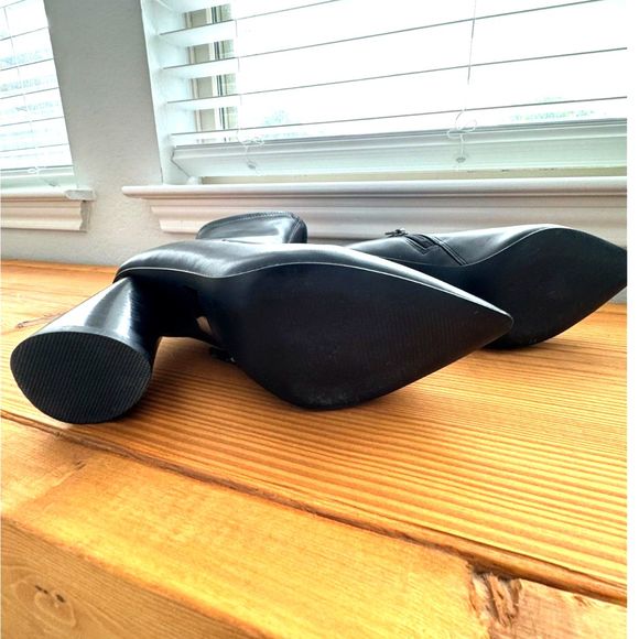 Steve Madden Chunky Heel Booties/BLK/Excellent Cond!/7 - Picture 9 of 9